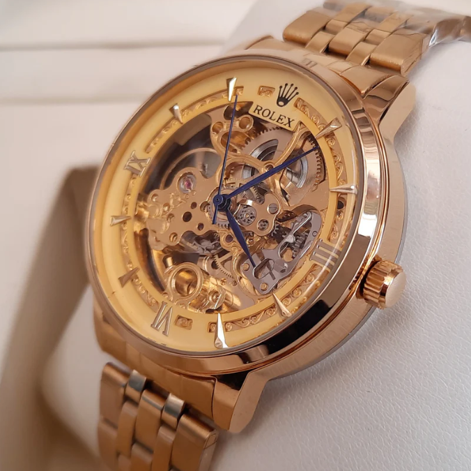 RLX Automatic Watch Full Golden