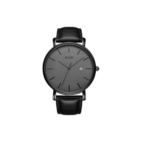 BUREI Men's Minimalist Waterproof Watch